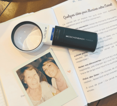 accompagnement personnes âgées à Nice - carnet de souvenir